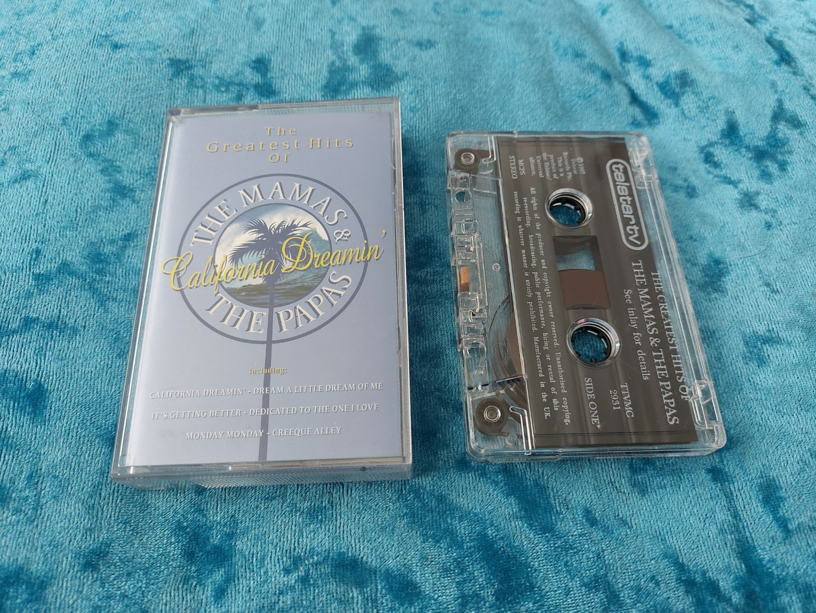The Mamas & The Papas – California Dreamin' - The Greatest Hits Cassette Album