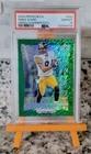 2024 Panini Prizm Deca Football Green Shimmer FOTL Hines Ward #252 PSA 10