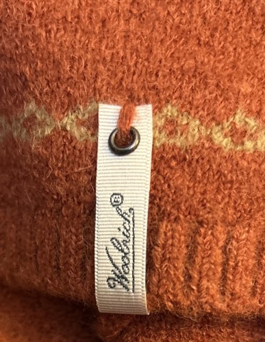 Suéter Woolrich L Mezcla de Lana Lindo Diseño Oveja Color Óxido Para Mujer’s Talla Grande - Imagen 8 de 8