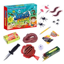 Practical Jokes Game Children Action Prank Kit Kids Tricks 15 Pieces Joke Box