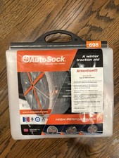 Autosock As698 Traction Wheel And Tire Cover For Ice Snow Easy Install