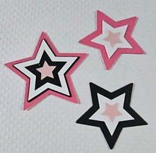 Gymnastics Stars. Scrapbook, Card Making Paper Piecing