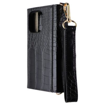 iDEAL OF SWEDEN iPhone ウオレットケース ブラッククロコ iDeal of Sweden Folio Wallet Case for iPhone 13 Pro - Black