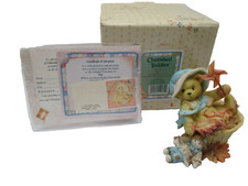 Cherished Teddies - Bear Figurine 1995 Pat  141313 BOX/CERTIFICATE 