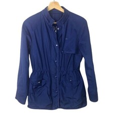 Lacoste Blue Full Zip Riding Jacket M