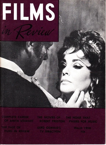 Films In Review March 1968 Robert Preston Anita Stewart Dr. Faustus Poor Cow