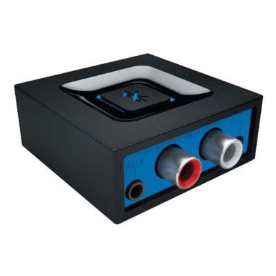Logitech Bluetooth Audio Adapter mit 1-Push-Pairing-Taste kabellose Übertragung