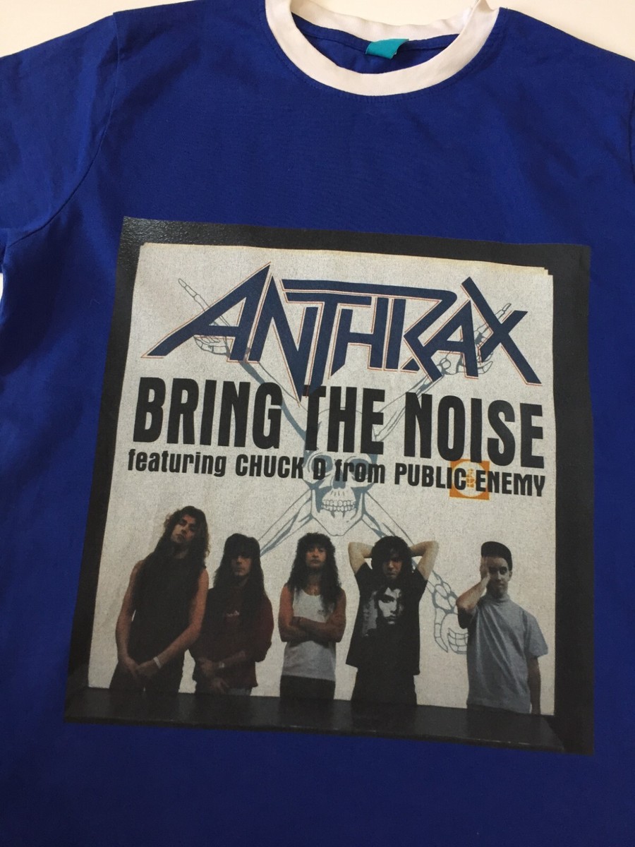 新品 ANTHRAX PUBLIC ENEMY 1991 ツアーTシャツ XXL Anthrax & Public Enemy Tour Shirt | TShirtSlayer TShirt and
