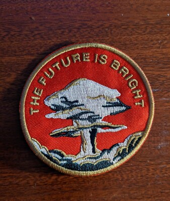 Patch Tattico The Future Is Bright - Scenografia Apocalisse Nucleare Doomsday