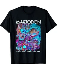 Once More Round The Sun Mastodon Tshirt Black Unisex ALl size Gift Xmas AC247