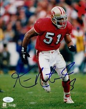 Ken Norton Jr. San Francisco 49ers Signed 8x10 Glossy Photo JSA Authenticated
