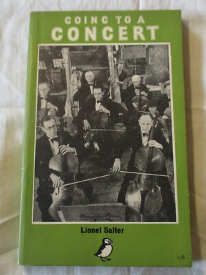 Vintage CHILDREN'S PUFFIN #85 GOING TO A CONCERT LIONEL SALTER  (PENGUIN 1955)