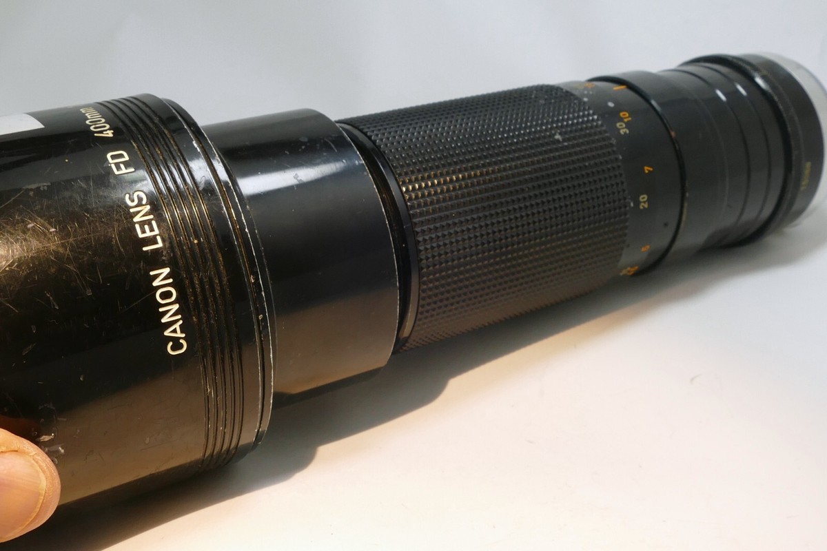 Canon FD 400mm f4.5 SSC Lens converted to Olympus OM mount Canon FD 400mm f4.5 SSC Lens converted to Olympus OM mount