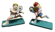 Decopac Tennis Players PVC Figure Cake Topper Collectible Toys