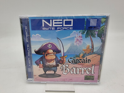 Captain Barrel Für Sega Dreamcast Brand Neu Verschlossen