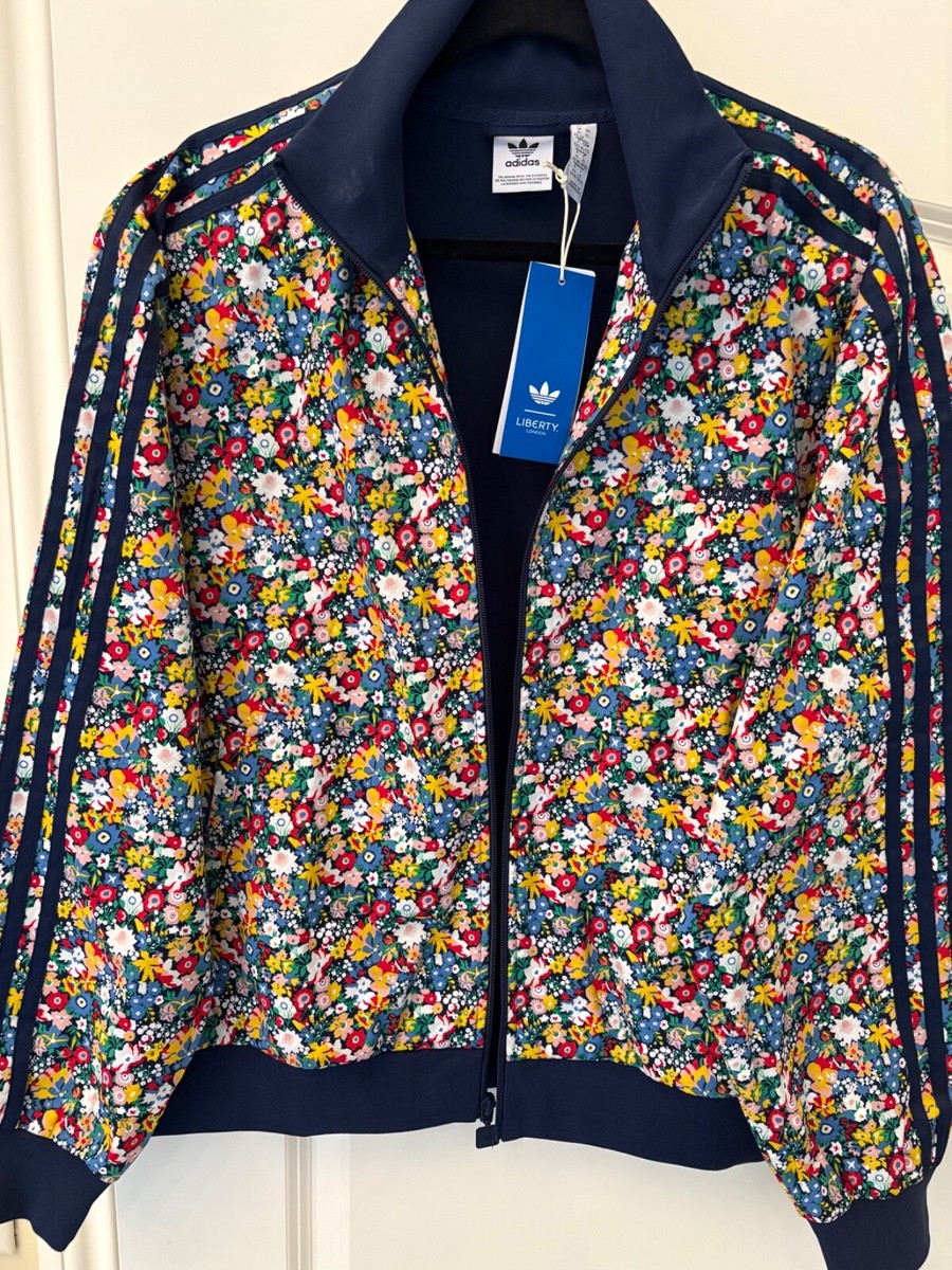 adidas フラワープリント パーカー　LIBERTY LONDON adidas Originals x Liberty London Kids' Firebird Jacket