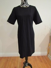 NWT Michael Kors black color crew neck short sleeve dress Size 8