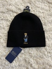 POLO Ralph Lauren Polo Bear Cashmere, Wool Blend Beanie
