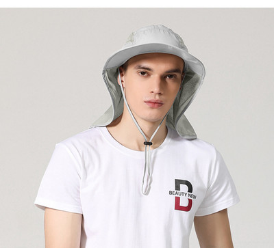 Schal Sonnenschutz Sonnenhut Radfahren Hut Outdoor Sports Casual-Fisherman's Hat