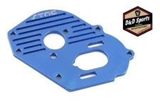 STRC ST9490B Blue Aluminum Heatsink Finned Motor Plate Traxxas Drag Slash
