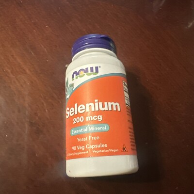Now Foods Selenium 200mcg 90 Capsule 03/29