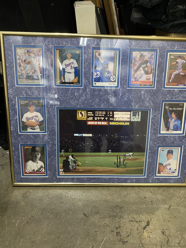 “ Nolan Ryan “Autograph Signed With Certificate Of Authenticity. Rare Vintage - Image 4 of 4