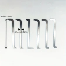 6pcs Locksmith Repair Tool Set Removal Hand Wrench Lock Removal Wrench