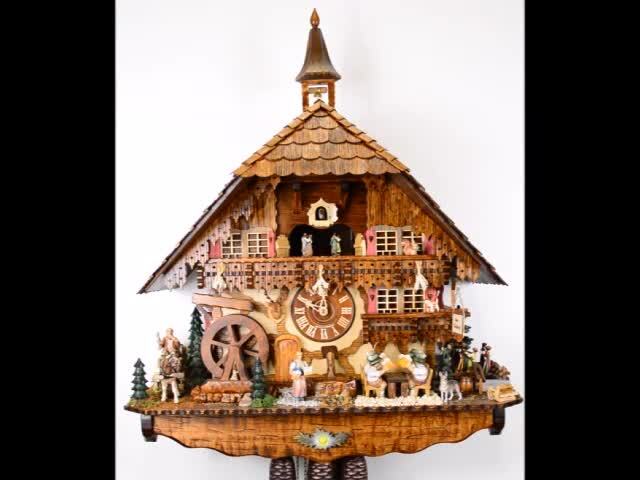 Reloj cucú del año 2017 Posada al cuco nuevo