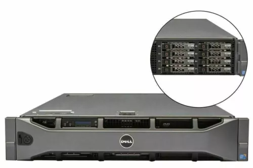 DELL PowerEdge R710 Server 2 x SIX Core X5660 48GB RAM 8TB Storage ESXI 6.7