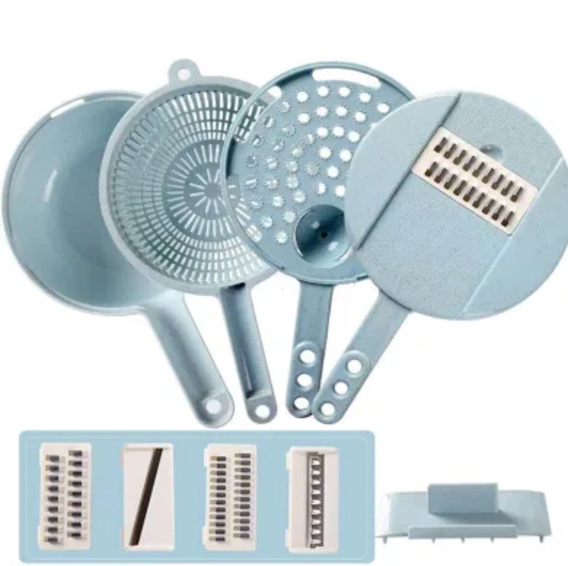 8 In 1 Slicer Mandoline Slicer Vegetable Slicer With Strainer Cutter
Opens in a new window or tab