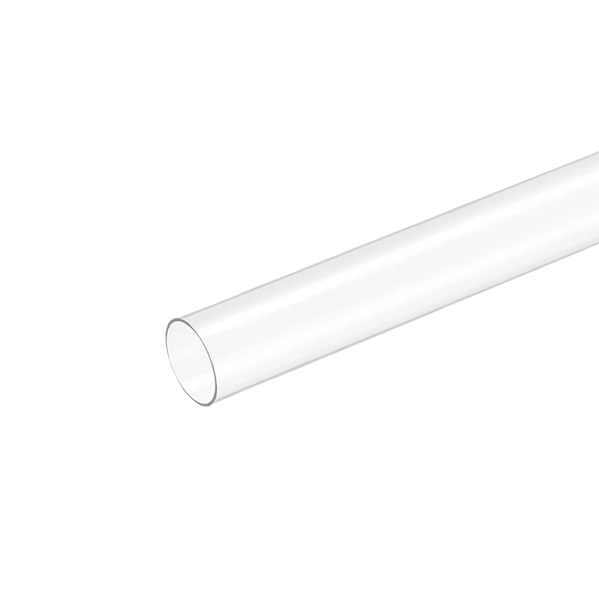Plastic Pipe Rigid Tube Clear 0.6