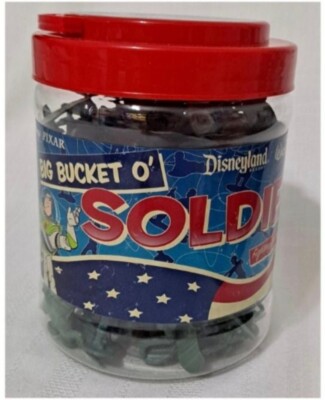 New Disney Store exclusive Pixar Toy Story Bucket O Soldiers Green