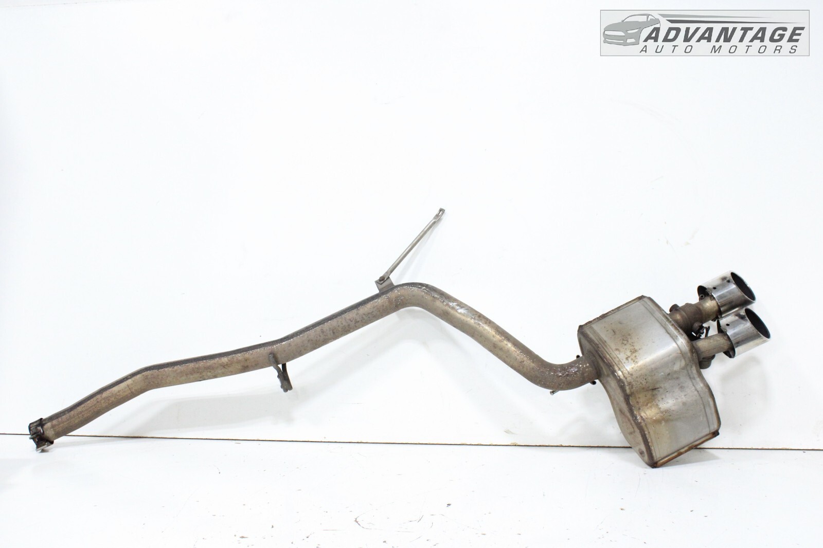 2014-2019 MASERATI GHIBLI 3.0L REAR RIGHT SIDE EXHAUST MUFFLER W/ PIPE OEM