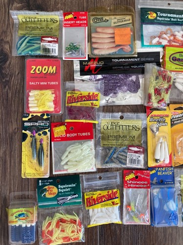NEW LOT CRAPPIE PANFISH CREME ARKIE FISHING LURES SPRO BERKLEY POWERBAIT JIGS - Picture 4 of 8