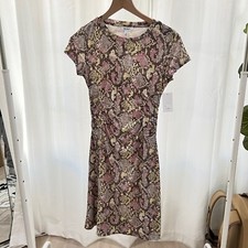 Nine West Multi Snake Print Spring Dresses