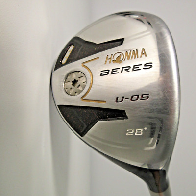 Damen HONMA GOLF BERES U-05 Utility Hybrid ARMRQ 39 2S 28° Flex-A 38 Zoll RH