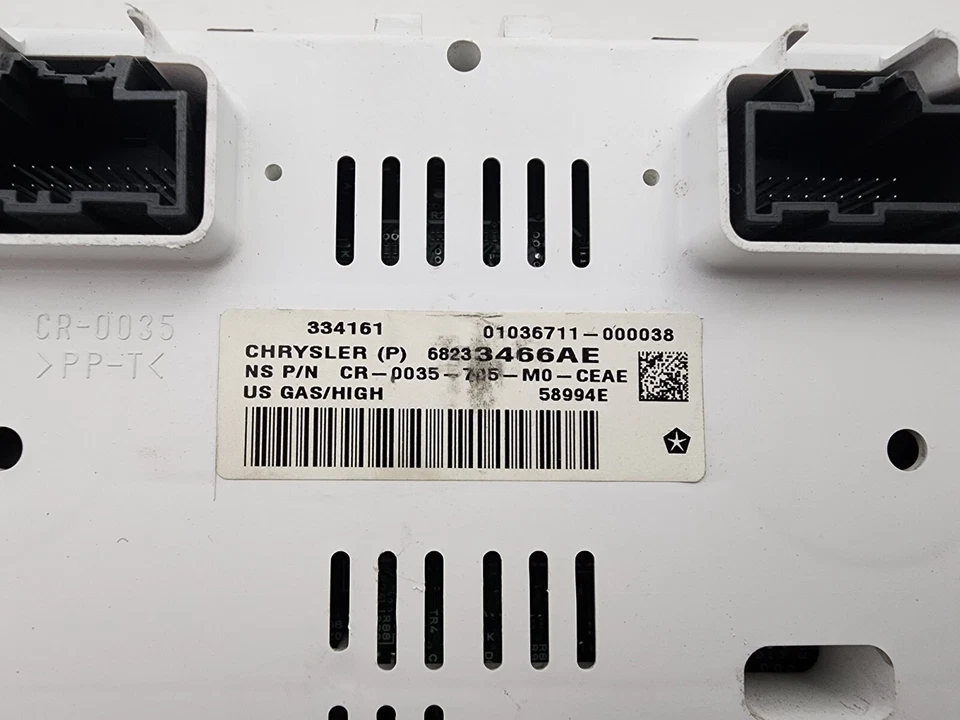 2015-2017 Jeep Compass Patriot Instrument Cluster Panel OEM Mopar 68233466AE Foto 2 de 4