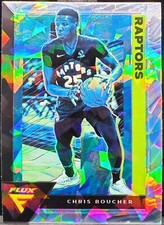 2020-21 Panini Flux Chris Boucher Cracked Ice #168 Raptors C106
