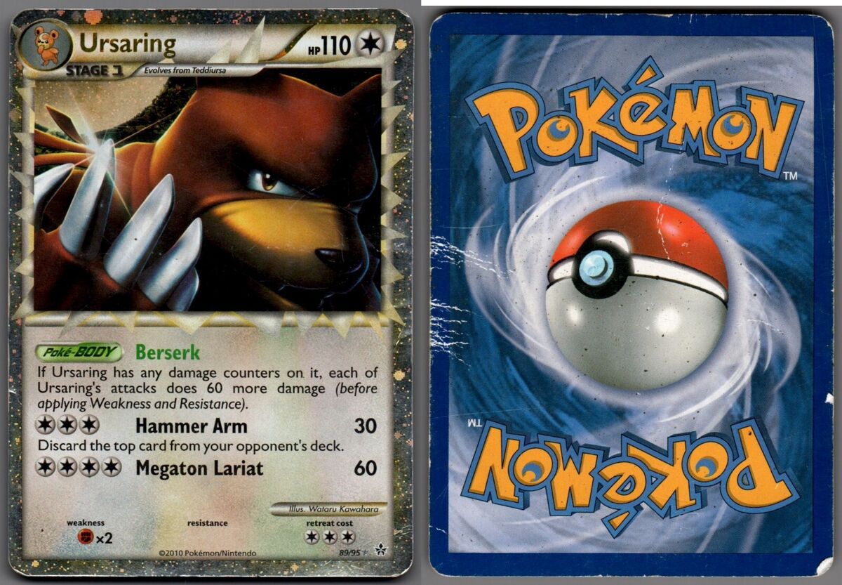 2010 Pokemon, Unleashed, #89/95 Ursaring, Prime, Holo Ultra 2010 Pokemon, Unleashed, #89/95 Ursaring, Prime, Holo Ultra