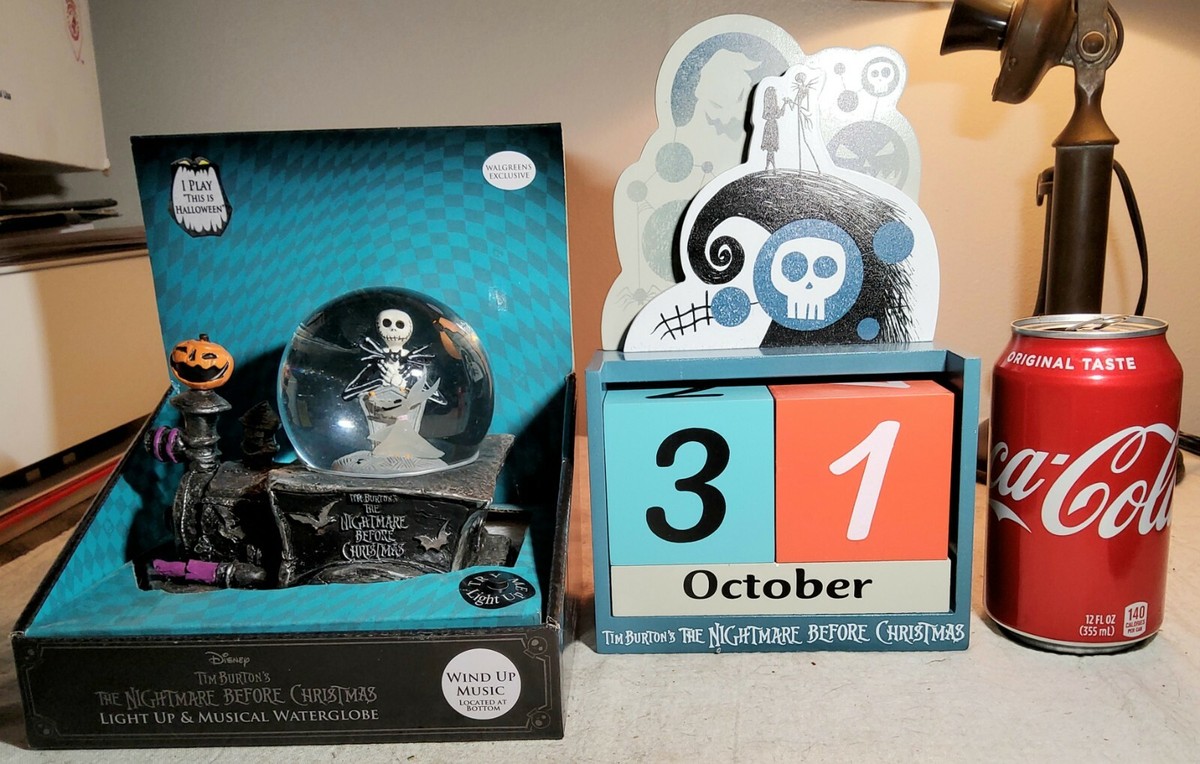 THE NIGHTMARE BEFORE CHRISTMAS SNOWGLOBE WALGREENS EXCLUSIVE