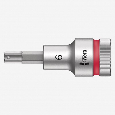 Wera 003822 1/2'' Drive Zyklop Hex-Plus Bit Socket with Holding Function 6mm