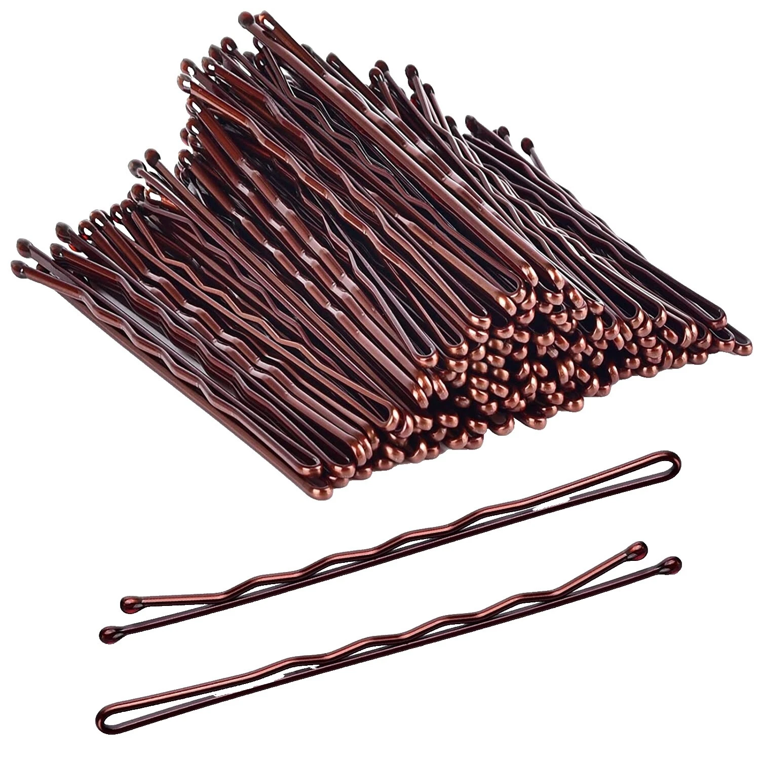 Brown Bobby Pins for Women