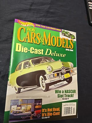 Hot Wheels Toy Cars & Models Magazine 2006 April 1950 Ford Deluxe ...
