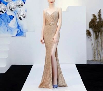 sachin and babi light blue dress Gold champagne or emerald wedding dress