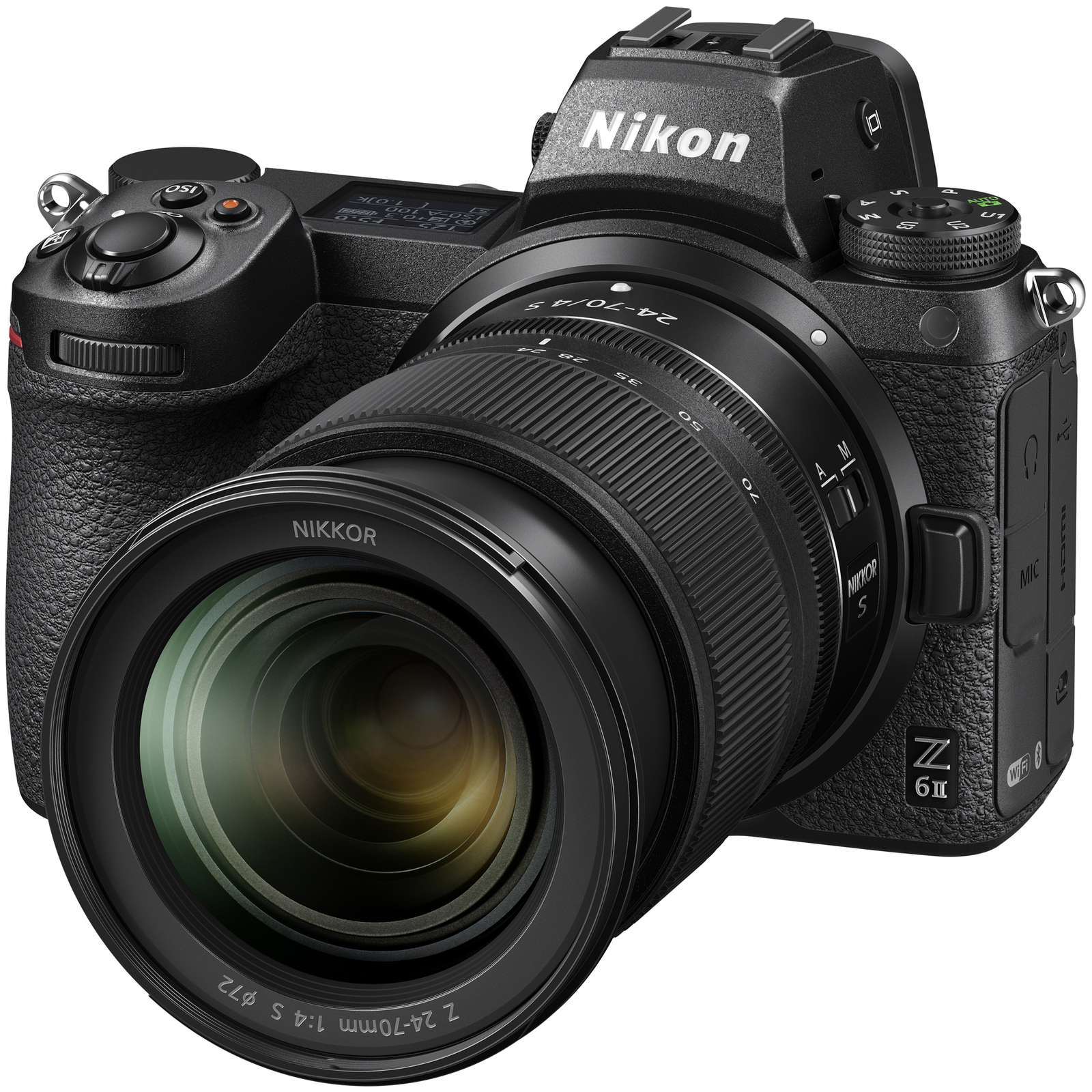 Беззеркальный цифровой фотоаппарат формата Nikon Z 6II FX с разрешением w/NIKKOR Z 24-70 мм f/4 С