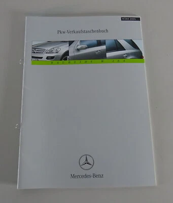 Libro De Ventas Mercedes-Benz Clase M / ML Desde 03/2005 - Imagen 1 de 2