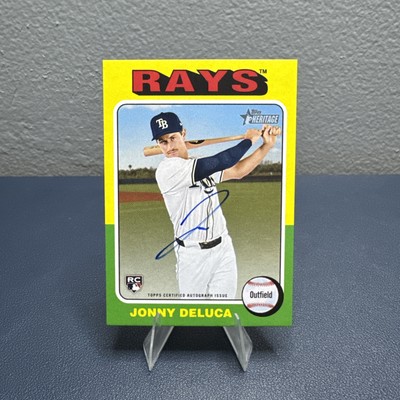 2024 Topps Heritage High Number  Jonny Deluca Real One Autograph