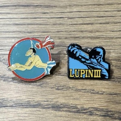 Retro Lupine the Third Pin Set Showa Ära Sammlerstück zweiteilig