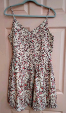 American Eagle Floral XL 💯% Cotton Spaghetti Strap Dress