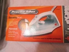 Proctor Silex 17291K Durable Iron with Nonstick Soleplate and Adjustable Steam